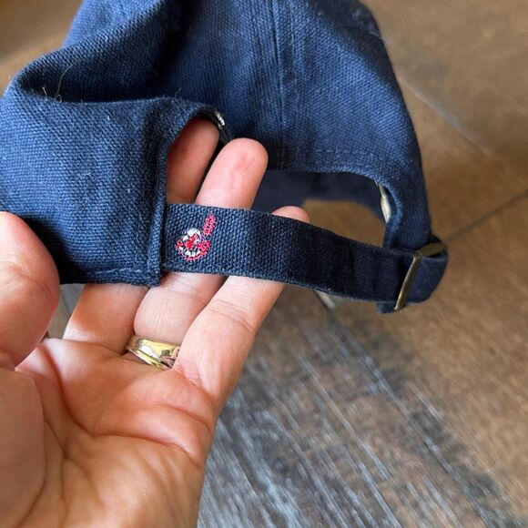 Twins Enterprise retired Cleveland Indians adjustable baseball hat navy blue chi - Picture 7 of 7